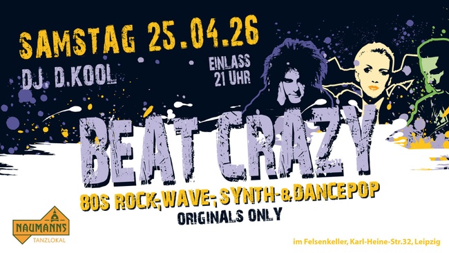 BEAT CRAZY - Alternative 80s Party