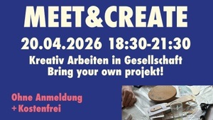 Meet and create- offener Kreativabend