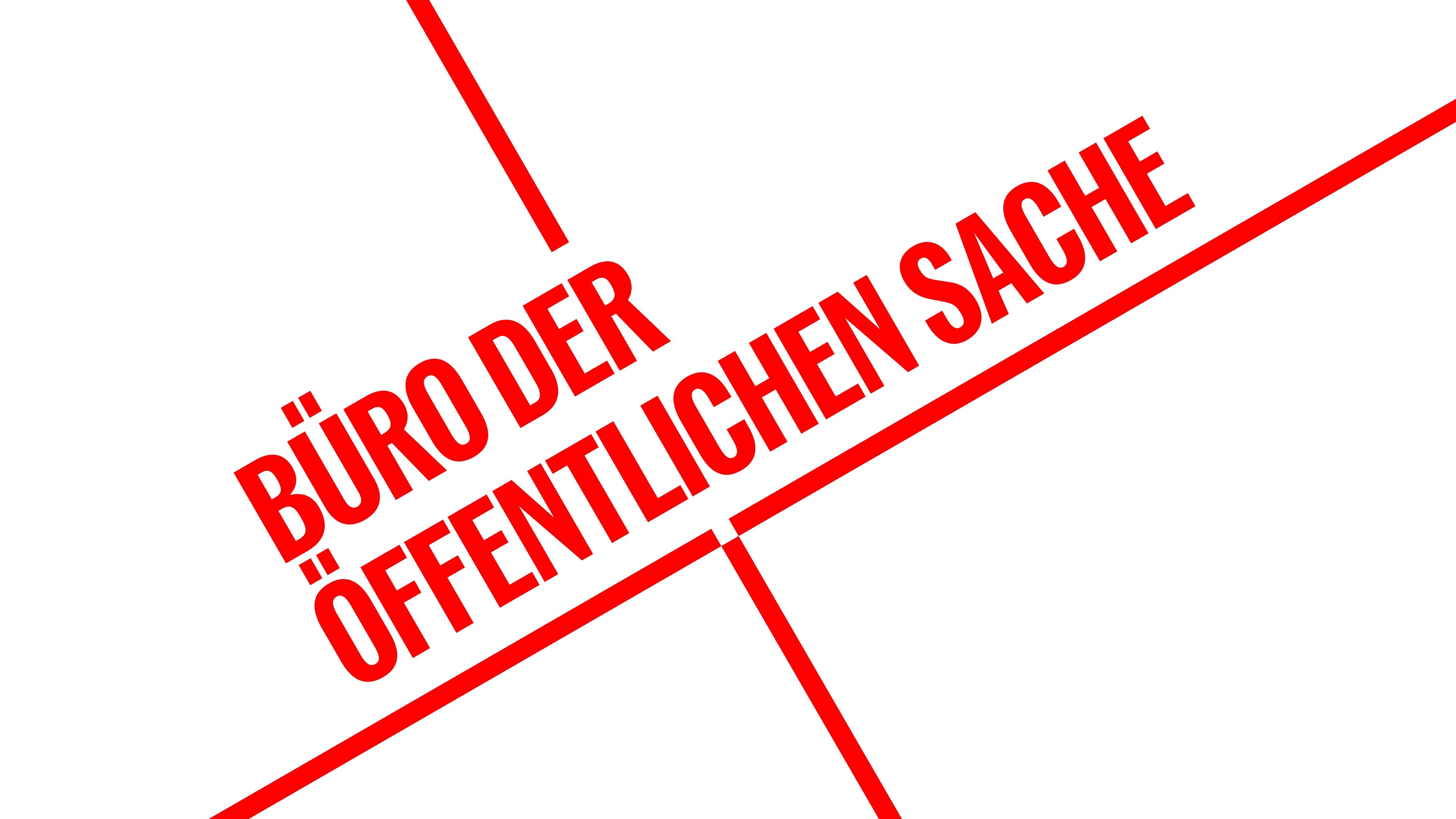 Büro der öffentlichen Sache