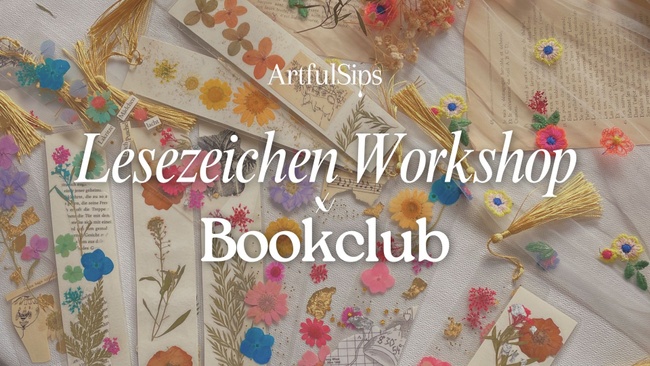 Pop-up-Workshop: Gestalte deine frühlingshaften Lesezeichen mit kreativen Materialien