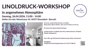 Linoldruckworkshop in Benrath
