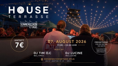House Terrasse – Sunset, House & Rooftop Vibes