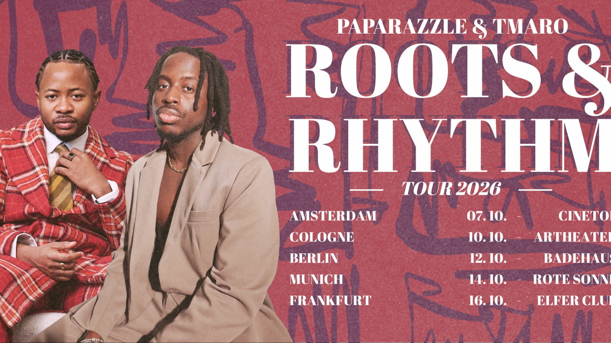 TMARO & PapaRaZzle - Roots & Rhythm Tour 2026 poster