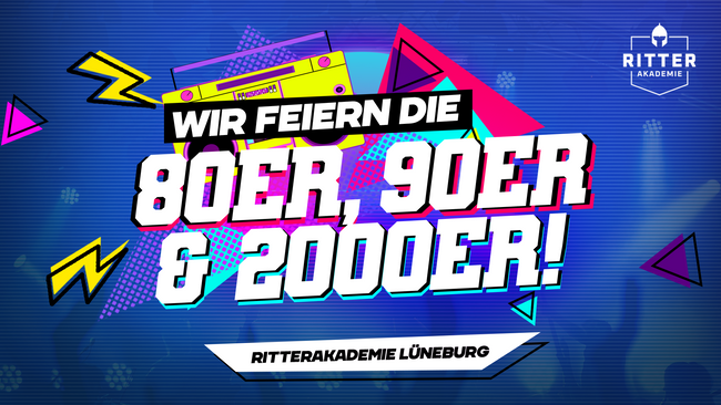 Wir feiern die 80er, 90er & 2000er