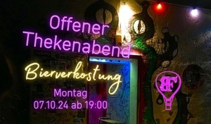 Offener Thekenabend für alle!