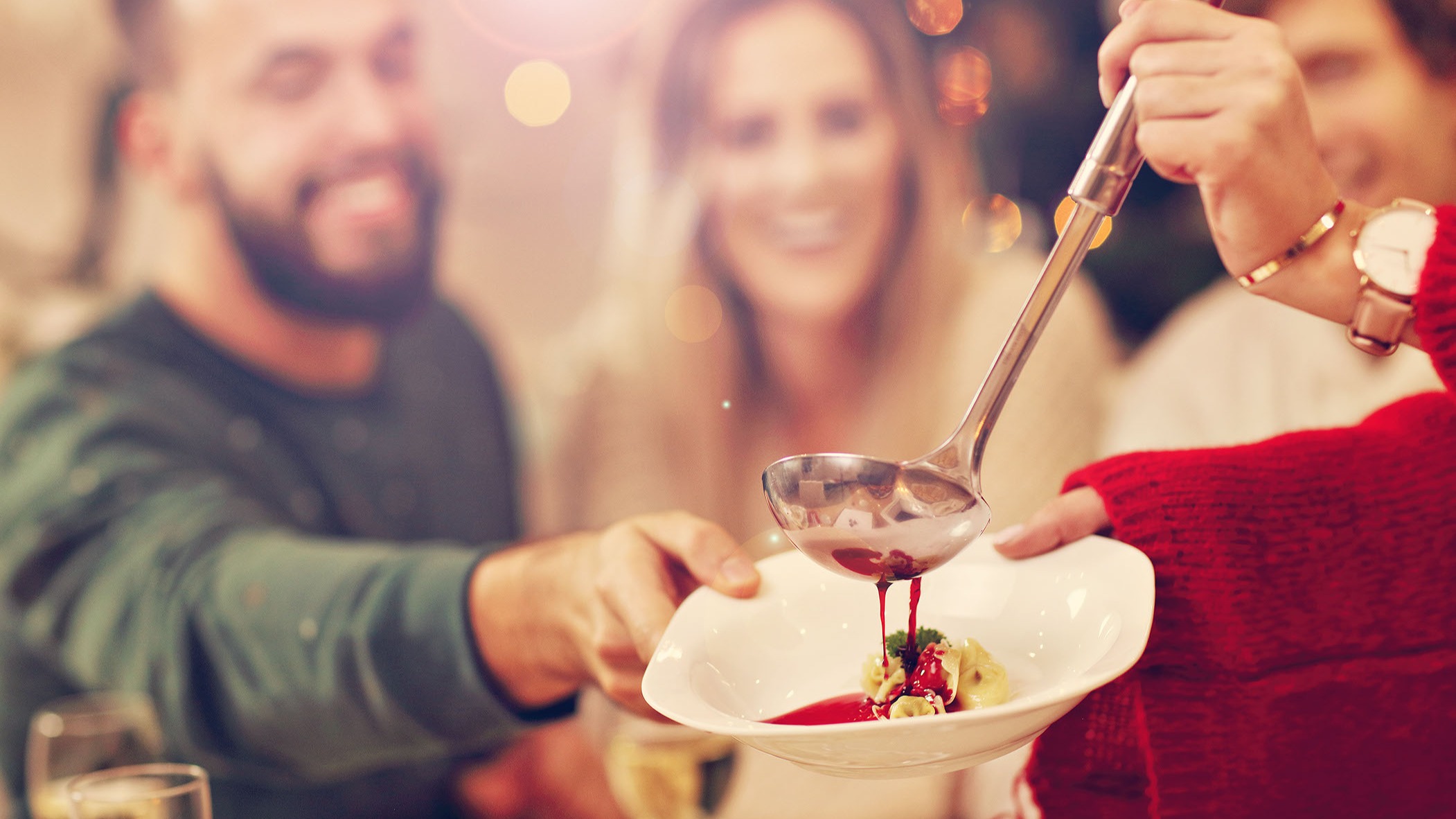 Weihnachten mit indischen Gerichten