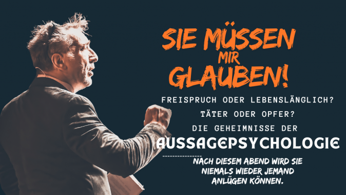 Sie müssen mir glauben