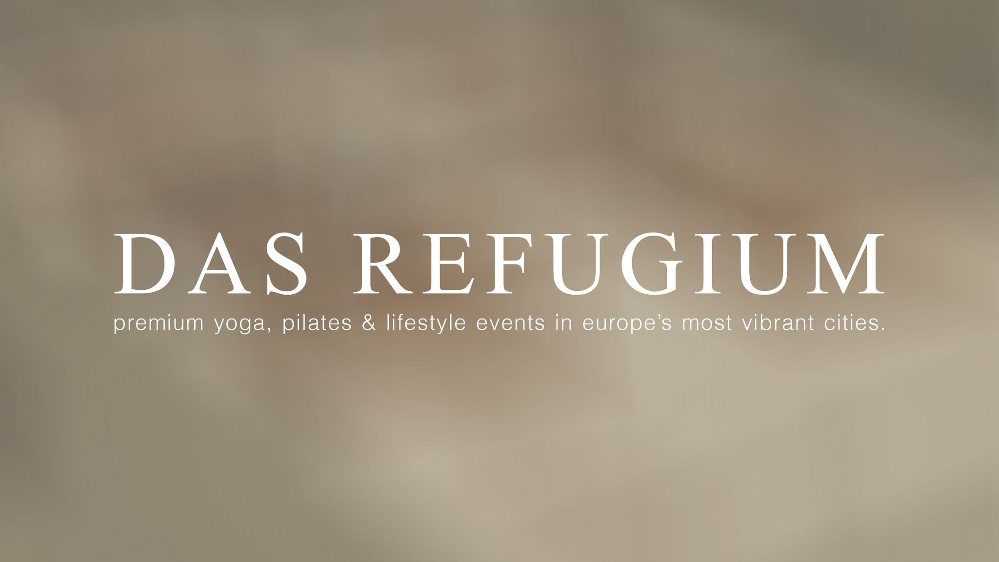 DAS REFUGIUM a sanctuary for modern wellbeing.