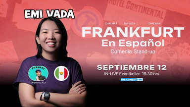 Frankfurt en español presenta: Show de comedia stand-up con Emi Vada