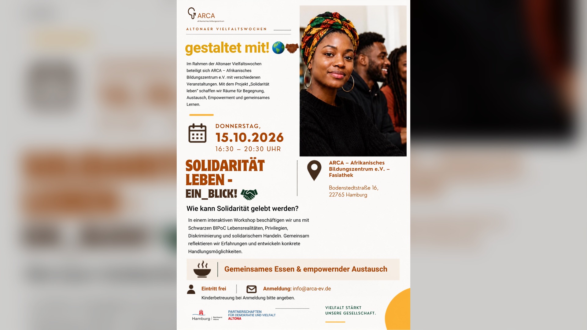 Ein_Blick! Wie kann Solidarität gelebt werden?