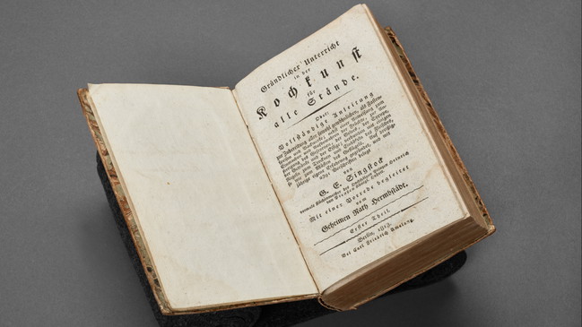 Singstock. Der Koch des Prinzen Heinrich und sein Kochbuch