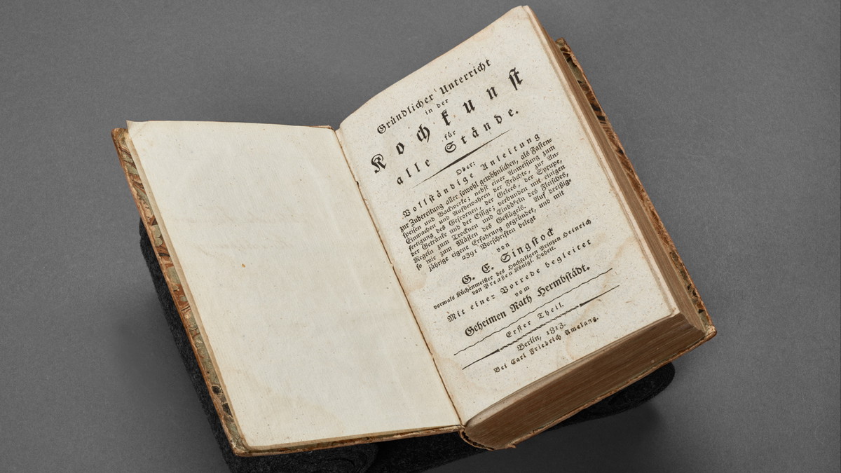 Singstock. Der Koch des Prinzen Heinrich und sein Kochbuch