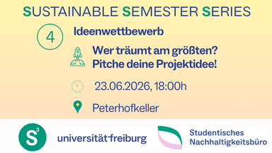 "Wer träumt am größten?" Pitche deine Projektidee!