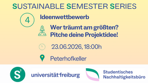 "Wer träumt am größten?" Pitche deine Projektidee!