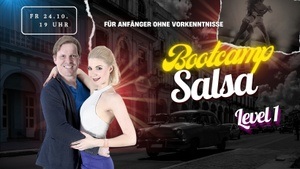 Salsa Anfänger Bootcamp 2,5 Std. + Practice Night!