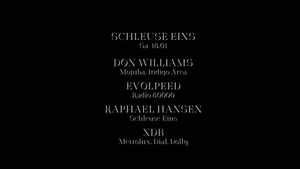 Schleuse Eins w/ XDB & Don Williams