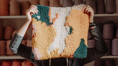 Töpfern & Tufting Kombi-Workshop im Studio Calma in Düsseldorf