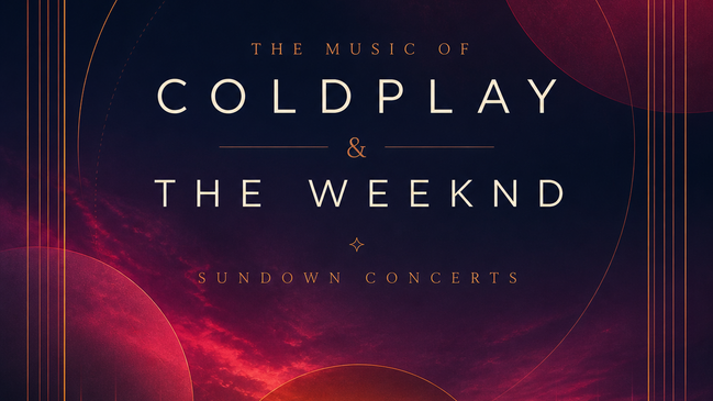 Sundown Concerts - The Music of Coldplay & The Weeknd