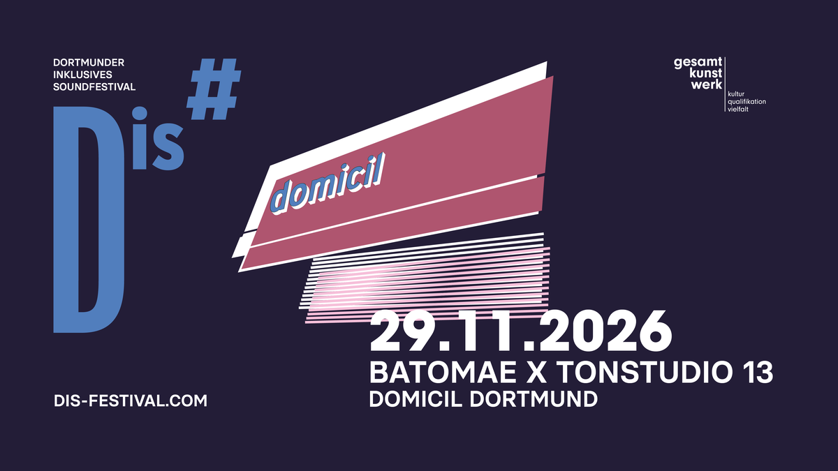 DiS# Festival 2026 | BATOMAE x TONSTUDIO 13 #DiS26