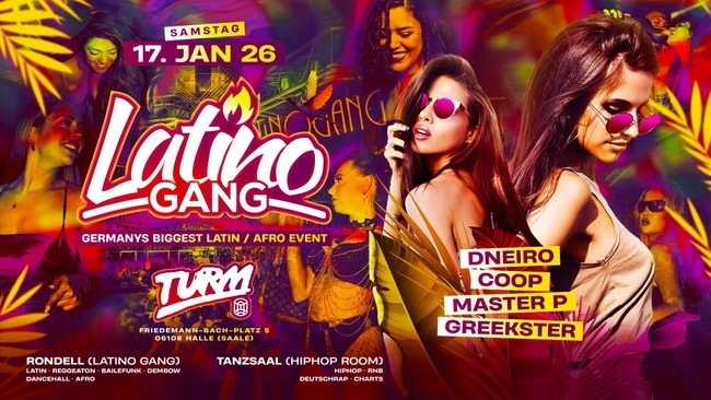 Latino Gang | Germanys biggest Latin / Afro Event | Turm Club Halle Saale