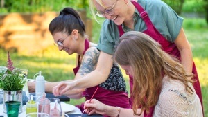 Kunst trifft Kaffee - Malworkshop mit echtem Kaffee
