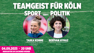Teamgeist für Köln - Sport trifft Politik