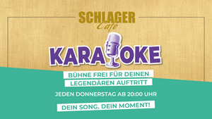 SCHLAGER CAFE Karaoke Abend