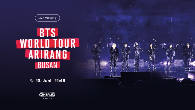 Musik-Events: BTS World Tour ,Arirang' Live Viewing in Busan