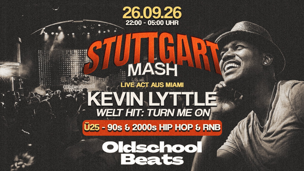 Oldschool Beats ft. Kevin Lyttle @ Mash Stuttgart