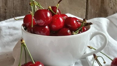 Cherry and Workshop painting
