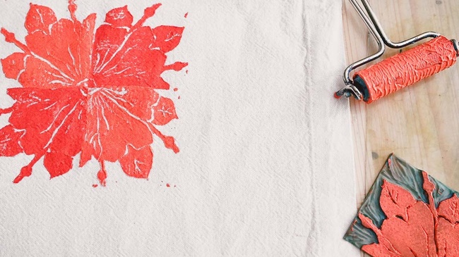 Printing & Fashion: Linolschnitt auf Textilien