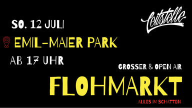Großer & Open Air FLOHMARKT