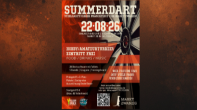 Titelbild der Veranstaltung Summerdart Turnier