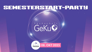 GeKu Party zum Semesterstart