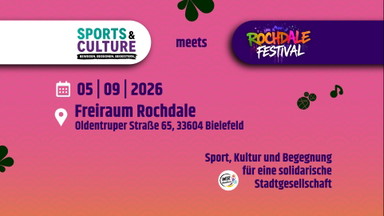 Sports & Culture meets Rochdale Festival: Bewegen. Begegnen. Begeistern.