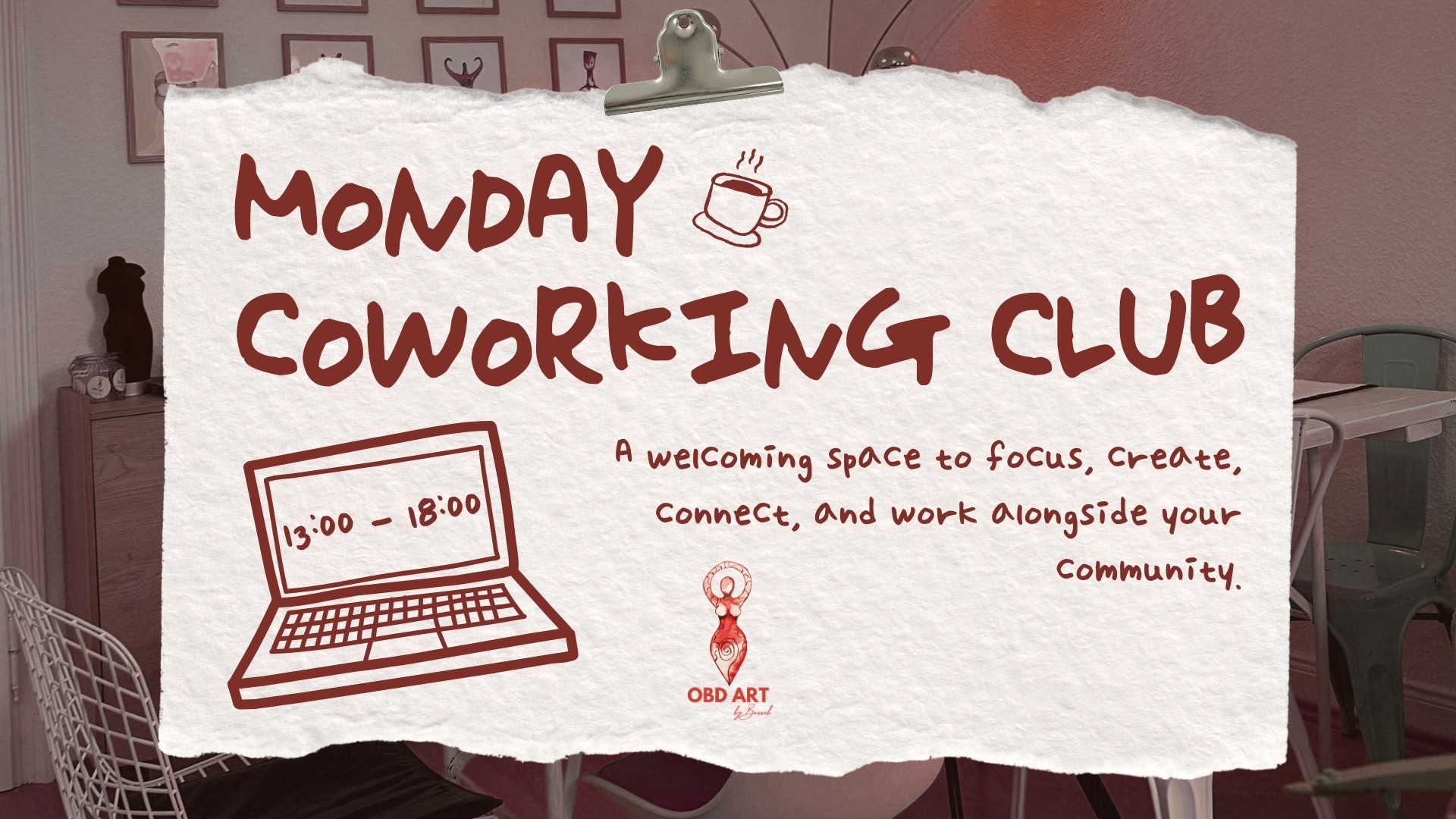 Monday Co-working Club 👩‍💻