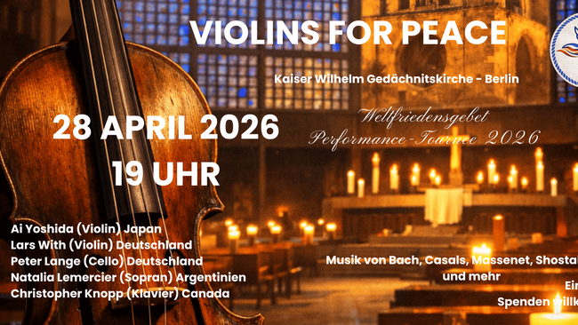 Violinis for peace