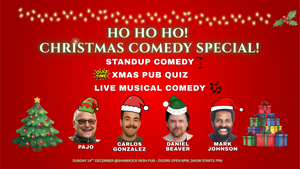 English Comedy Christmas Special! Standup, Live Musical Comedy and Pub Quiz