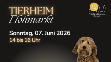 Flohmarkt im Tierheim Bayreuth
