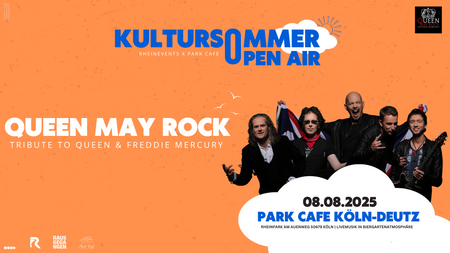 QUEEN MAY ROCK (Queen & Freddie Mercury Tribute) | Park Cafe Kultursommer