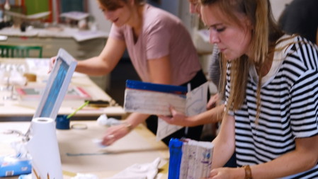 Siebdruck Workshop · EASY PRINTING
