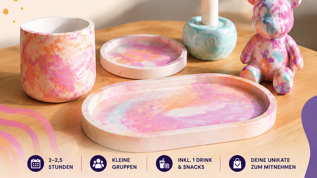 Gießen Workshop & Farbdesign | Dopamin Decor Workshop