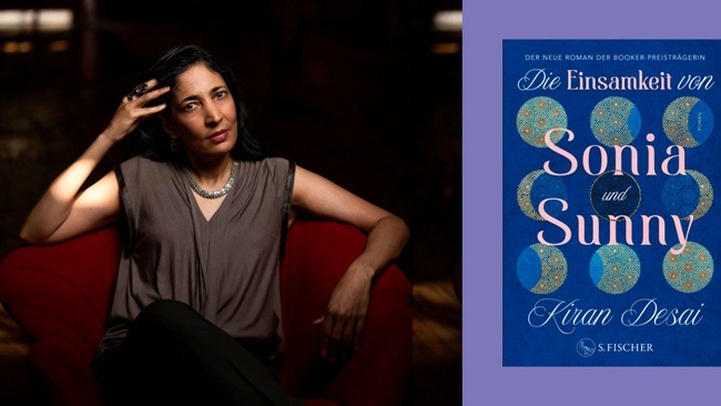 Lesung und Gespräch mit Kiran Desai. Deutsche Buchpremiere von „Die Einsamkeit von Sonia und Sunny“