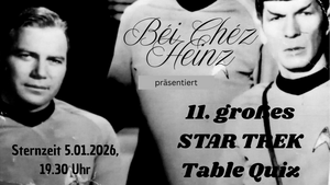 11. Großes STARTREK TABLE QUIZ