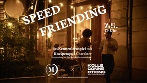 Speedfriending in der Münze