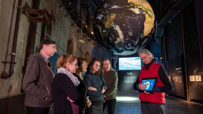 Führung durch das Panometer Leipzig