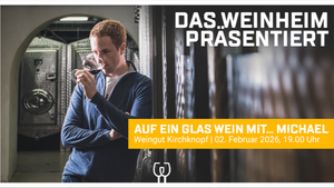 Weinverkostung und Gourmet-Menu mit Michael Kirchknopf aus dem Burgenland