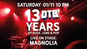 13 Jahre DTB Party: Halloween Special • Rock, Core & Pop mit Liveband: Magnolia