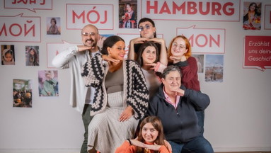 Geschichtencafé mit Javi & Amads Foto-Ecke – Porträts für alle