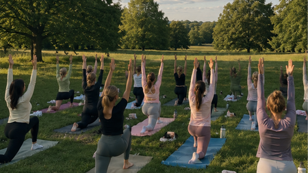 Outdoor Vinyasa Yoga @Unterer Schlossgarten